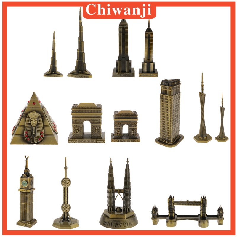 Mô hình tòa nhà Burj Khalifa 13cm độc đáo