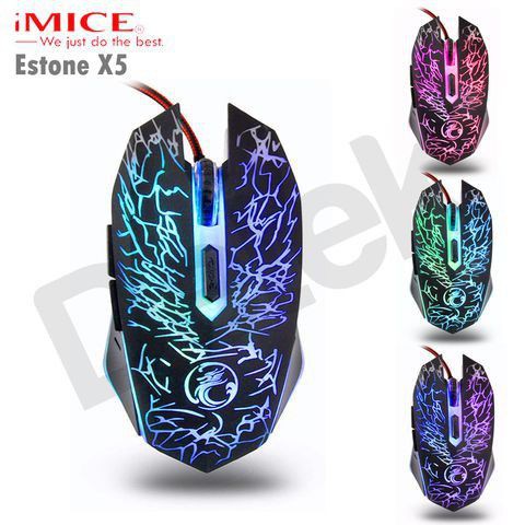 [5🌟][FREESHIP-150K] CHUỘT GAMMING IMICE X5,X7, X9 CÓ DÂY, ĐÈN LED CHÍNH HÃNG [SALE]