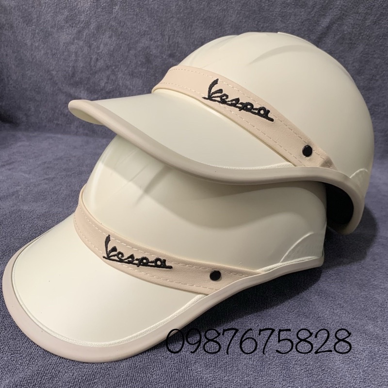 XẢ XẢ nón bảo hiểm kết đai da vespa Nam/ Nữ 💕 chất lượng 💕
