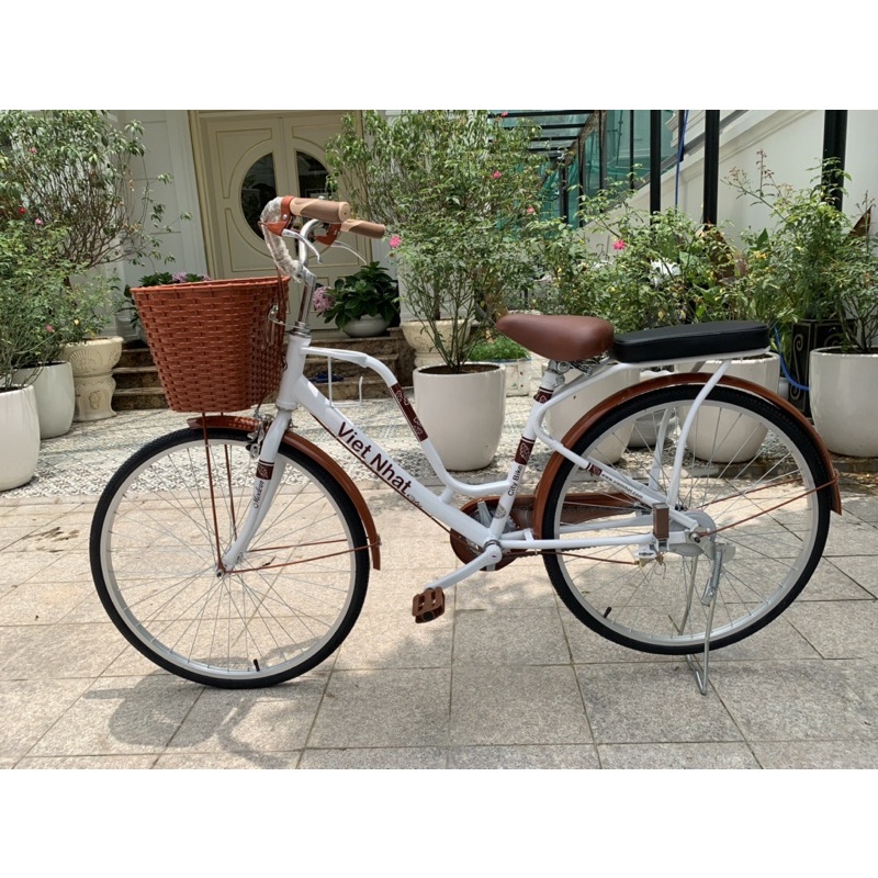 Xe đạp mini Việt Nhật Latte mẫu mới nhất, tặng kèm bình nước siêu xinh