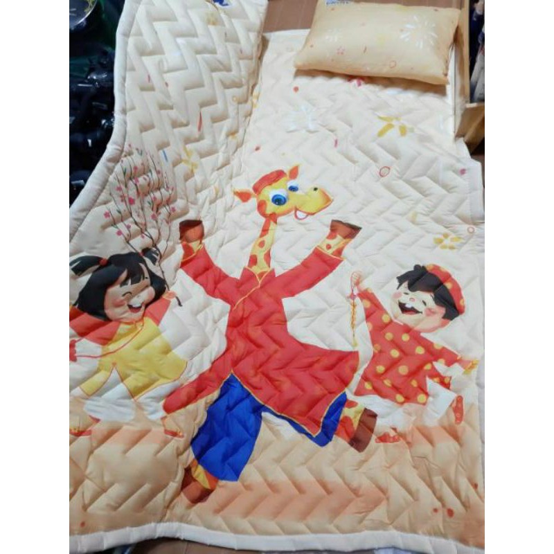 THẢM NẰM CHỐNG THẤM CAO CẤP KÈM GỐI NHỎ XINH XẮN CHO BÉ VUI CHƠI