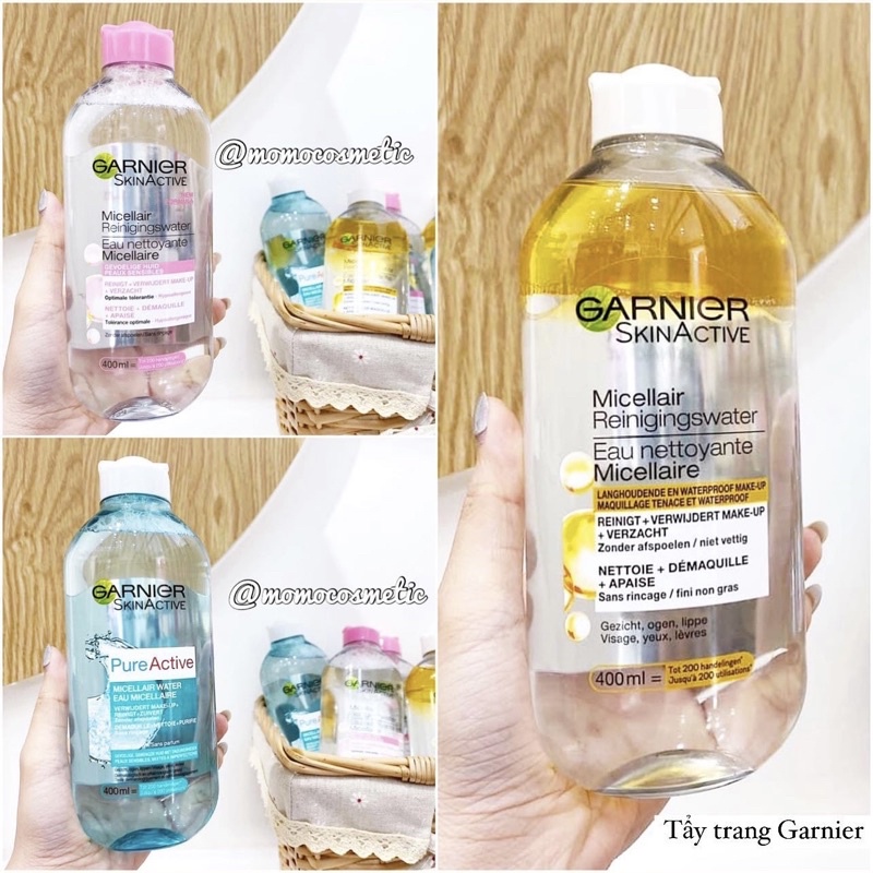 Nước tẩy trang Garnier 400ml