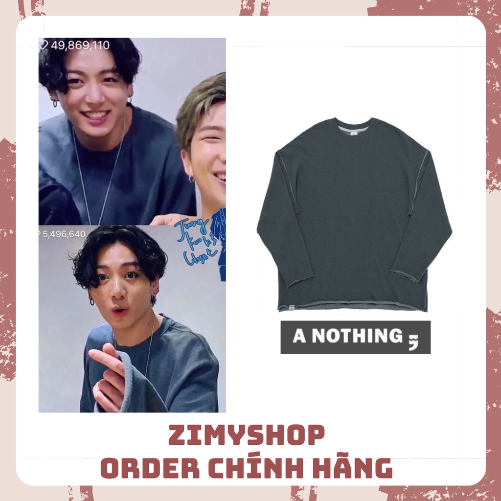 ÁO SWEATER VINTAGE P. DYEING JUNGKOOK BTS l ORDER CHÍNH HÃNG