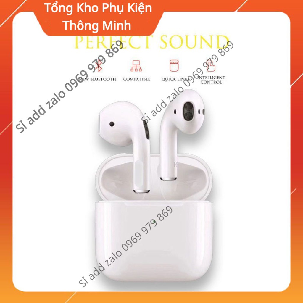 (BH 6 Tháng) Tai nghe Airpod Pro 4 Phiên Bản Bluetooth 5.0 Phiên Bản Nâng Cấp Giới hạn PB 2021 | BigBuy360 - bigbuy360.vn