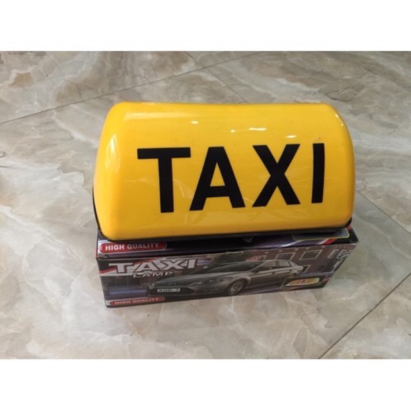 Mào TAXI có đèn, đế nam châm loại tốt