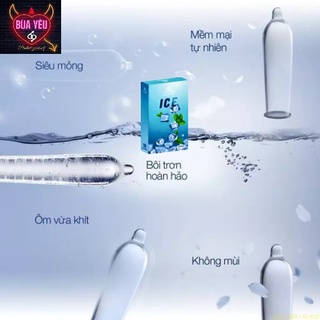 Bao cao su Tâm Thiện Chí Ultra Thin Ice 10 chiếc