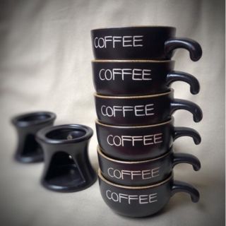 Bộ Đun Hâm Nóng Cafe Bếp Nến Cà Phê 110ml