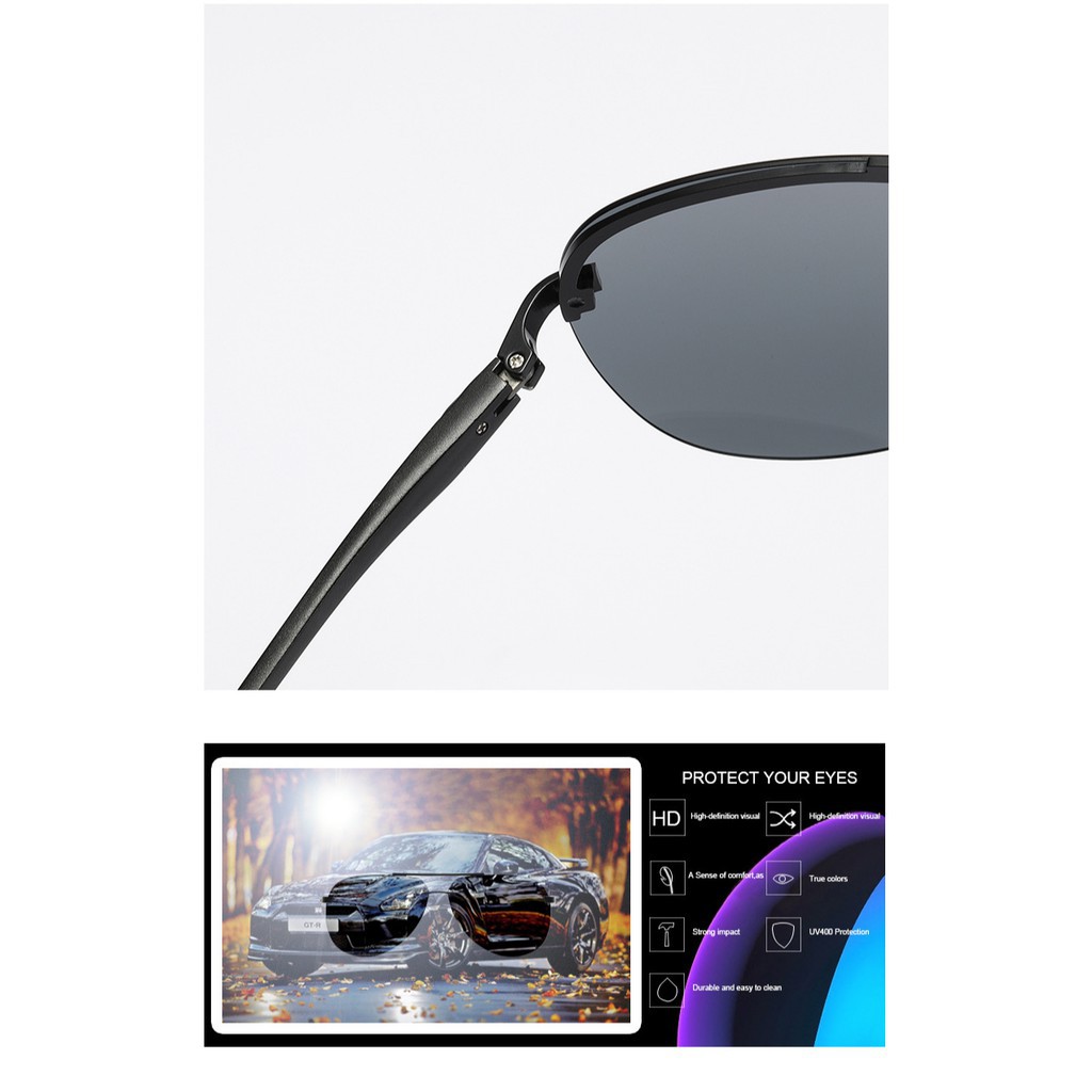 Kính Râm Kính Mát Phân Cực 2022 Thời Trang Gọng Nhôm Magie Cho Nam Nữ Chống Tia UV400