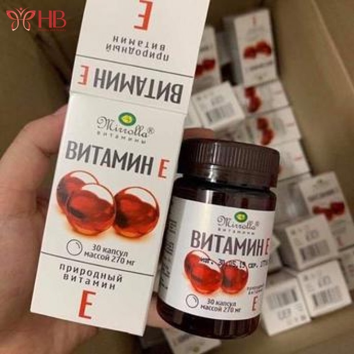 Lọ Vitamin E đỏ Mirrolla NGA chính hãng | BigBuy360 - bigbuy360.vn