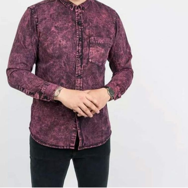 Áo Sơ Mi Jean Mềm Nam Mới | Áo Khoác denim Dài Tay Thời Trang Cá Tính Cho Nữ