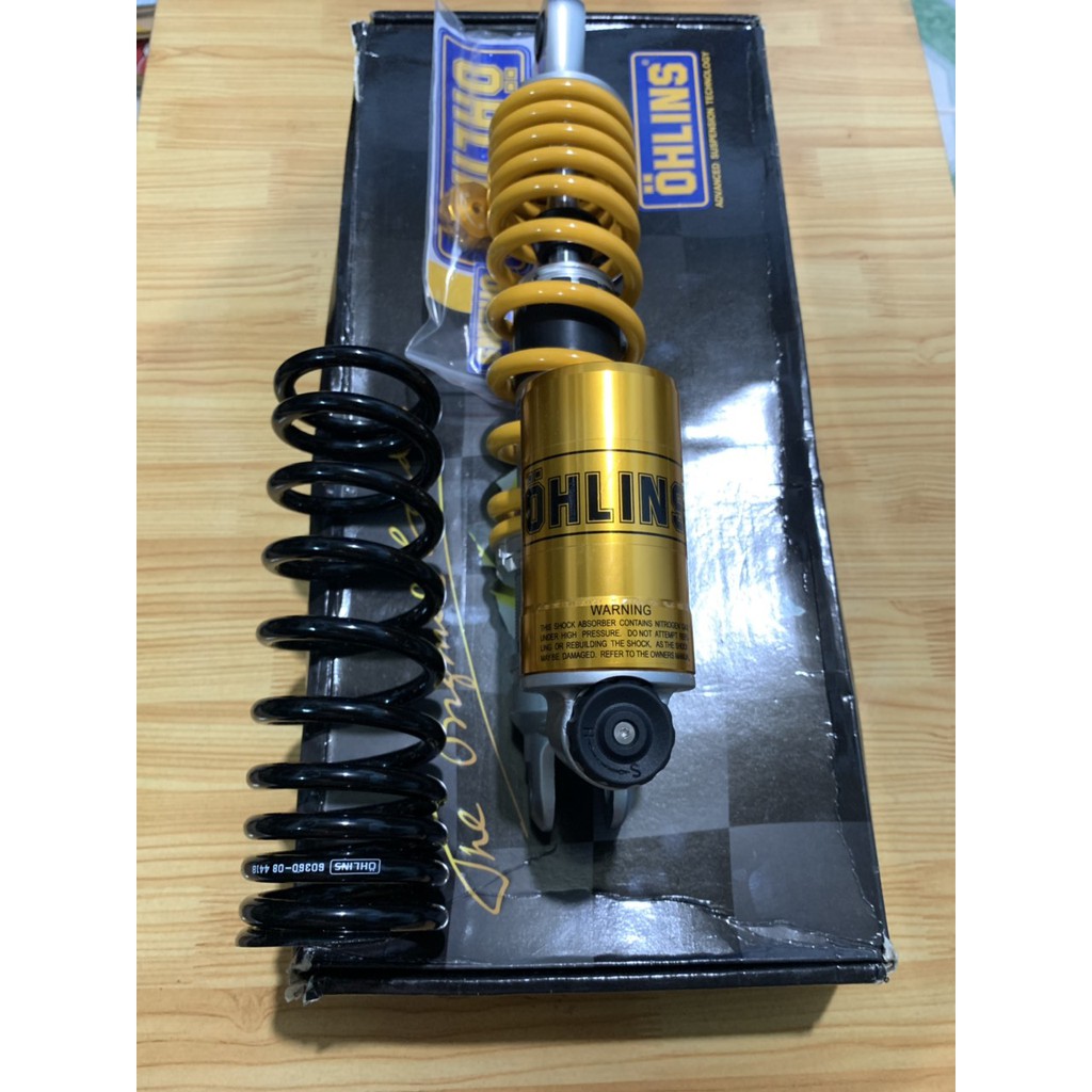 Phuộc sau xe vario và clik mẫu ( 2 lò xo ) olin