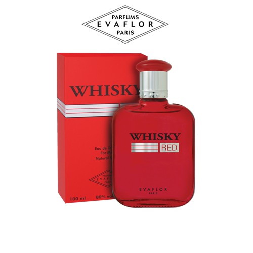 Nước hoa nam Evaflor Whisky Red chính hãng Pháp, mùi hương nam tính quyến rũ 50ML-100ML
