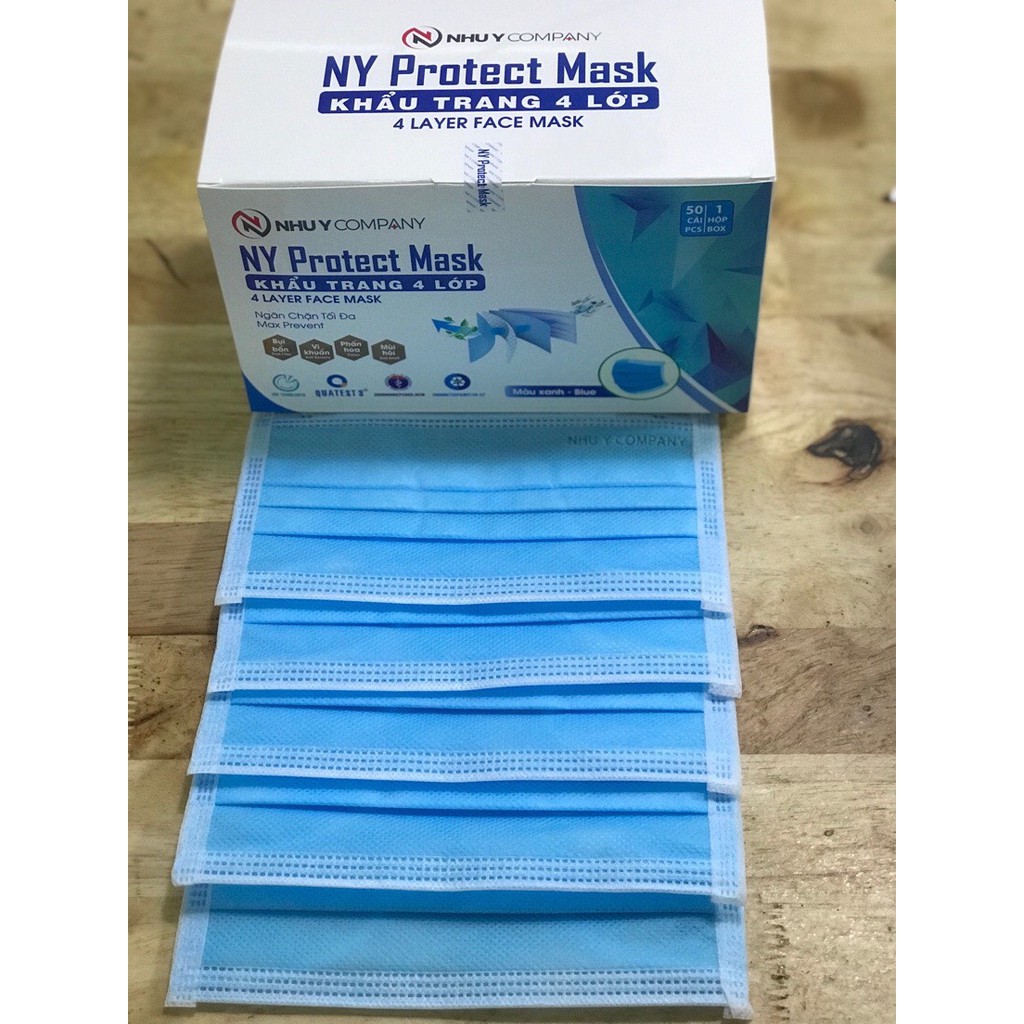 KHẨU TRANG Y TẾ NHƯ Ý 4 LỚP KHÁNG KHUẨN | BigBuy360 - bigbuy360.vn