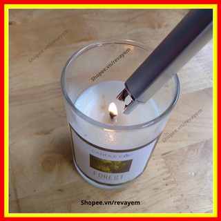 Phụ kiện đốt nến thơm điện kèm dây sạc USB vĩnh cửu nhiều màu tiện dụng hiện đại
