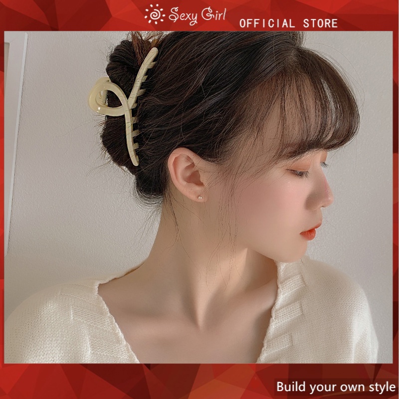 Kẹp Tóc Nhỏ Màu Trắng Đơn Giản Tươi Mới Quyến Rũ Cho Nữ