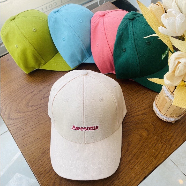 Nón thời trang lưỡi trai Unisex Nam nữ nhiều màu 421 Kiểu dáng hot trend sành điệu