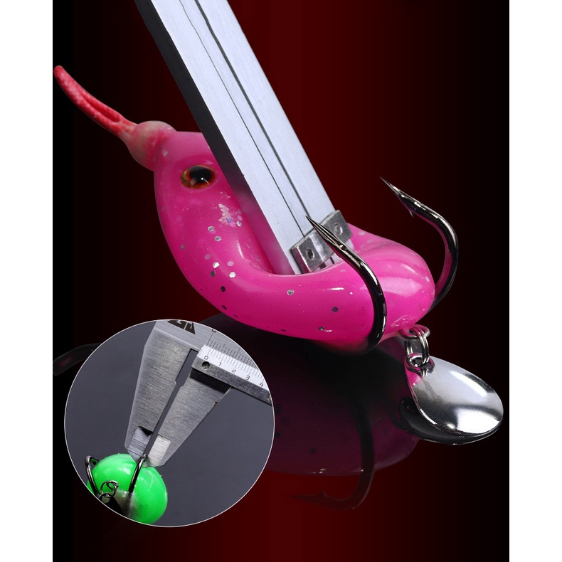 Mồi Câu Cá Giả Hình Ếch Mềm 6cm/13g