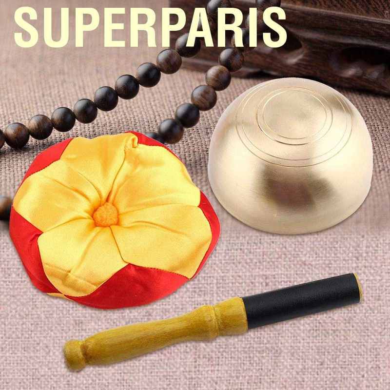 Bộ 2 Chén Hát Tây Tạng Kèm Dùi