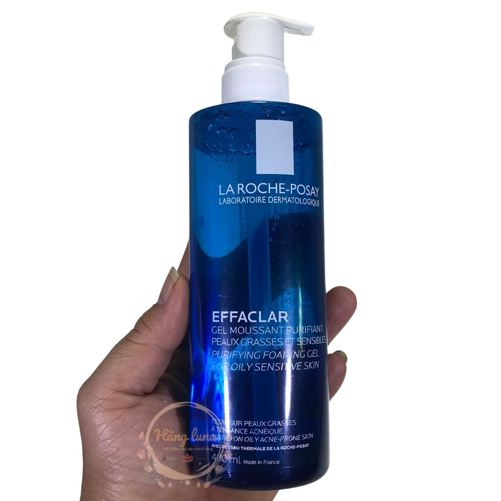 Sữa Rửa Mặt La Roche-Posay Effaclar Purifying Foaming Gel Cho Da Dầu,Nhạy Cảm.