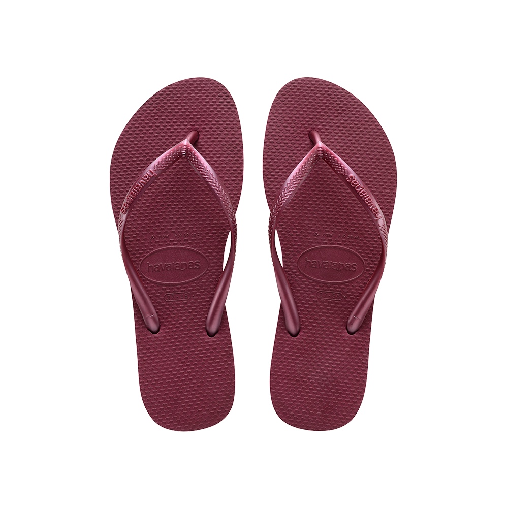HAVAIANAS Slim TRƠN chưa mix charm , dép nhập trực tiếp tại brazil không qua trung gian
