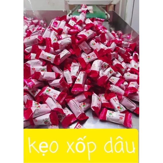 Kẹo xốp dâu bịch 500gram