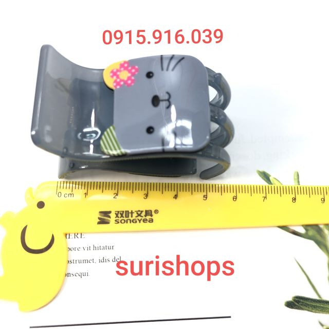Kẹp tóc hoạt hình dễ thương hình nổi