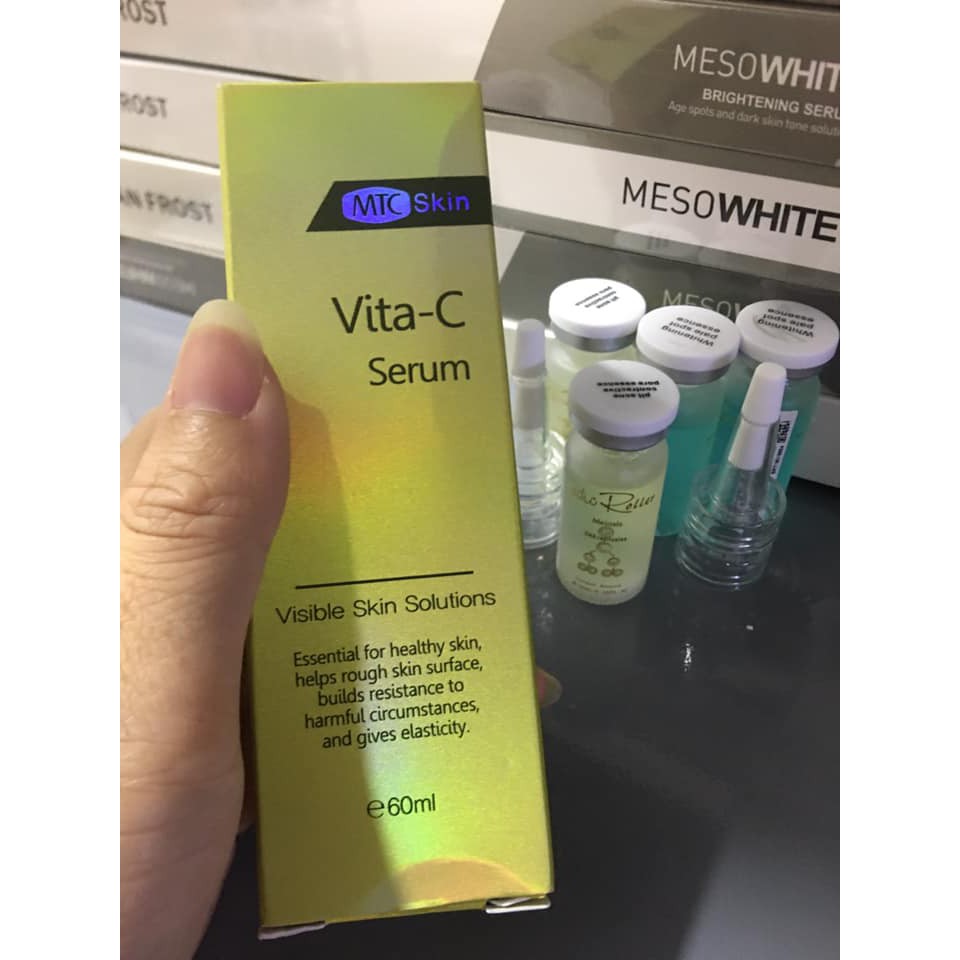 Serum Vita C chĩnh hãng MTC, trắng da, mờ thâm nám, chống lão hóa