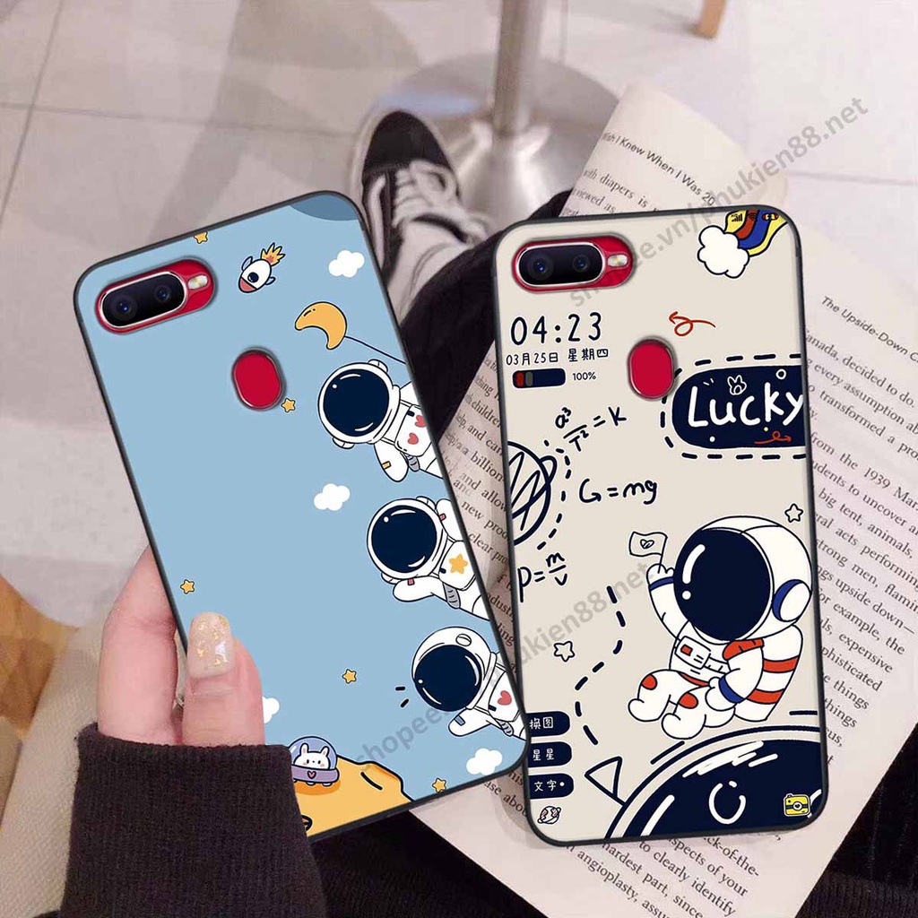 Ốp lưng Oppo A5S/A7 / F9 / A12 hình phi hành gia, roro jump, điện tử dễ thương - Giá rẻ tốt nhất