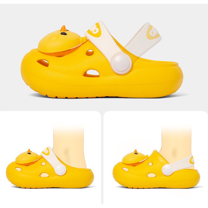 Dép trẻ em, sandal tập đi Mario  đế mềm siêu nhẹ chống trươn trượt cho bé tập đi