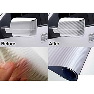 Decal carbon 3D trong suốt khổ 60cm x 5m dán mọi mặt phẳng - Vindecal BD