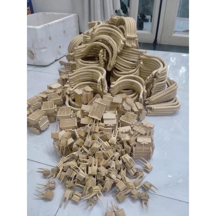 Rọ dế tre dành cho chim chào mào,Rọ dế cho chim khuyên phụ kiện lồng chim BTA PKR2