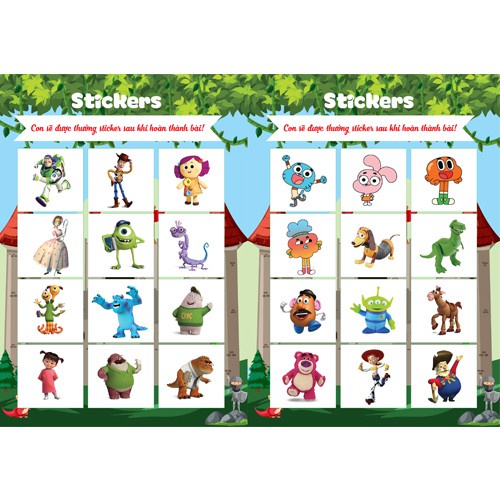 Sách - Cùng khủng long học nét cơ bản quyển 3 chữ cái đầu tiên bé trai MEGAMN9301