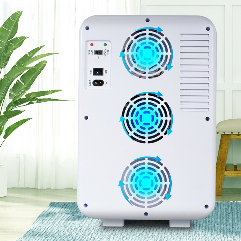 Tủ Lạnh Mini Cho Ô Tô 12V-220V 13 Lít