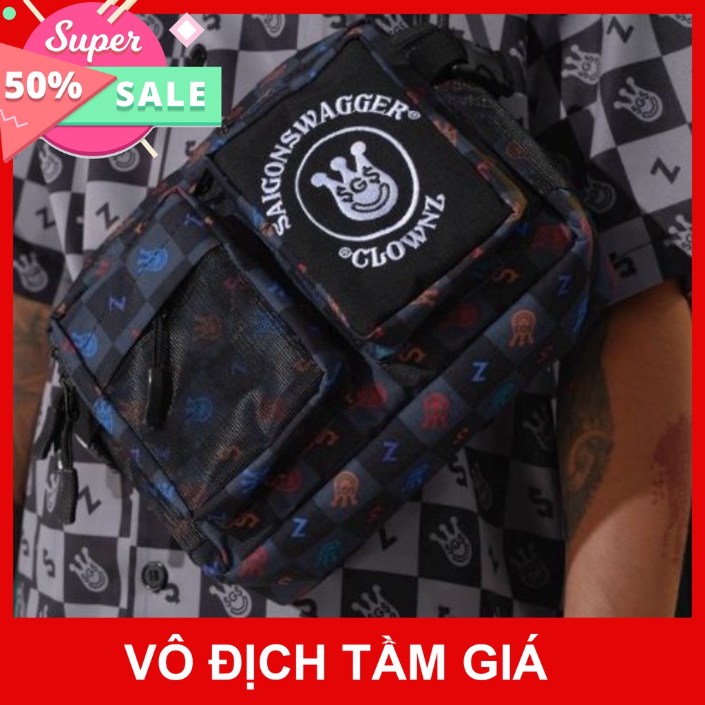 Túi đeo chéo local brand Satchel Clownz x SGS unisex freestyle