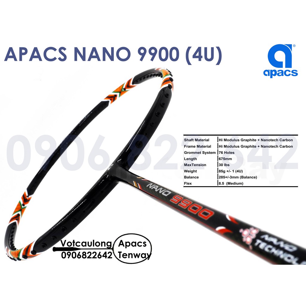 Vợt cầu lông Apacs Nano 9900