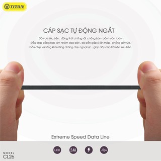 CÁP NGẮT TỰ ĐỘNG LIGHTNING TITAN CL26