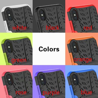 Case for LG V40 Kickstand Dual Armor with Stand Holder Shell