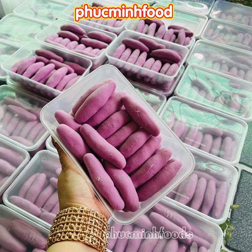 Bột Bánh Khoai Mỡ Chiên làm sẵn tiện lợi 18~25 thanh 1 hộp 500gram