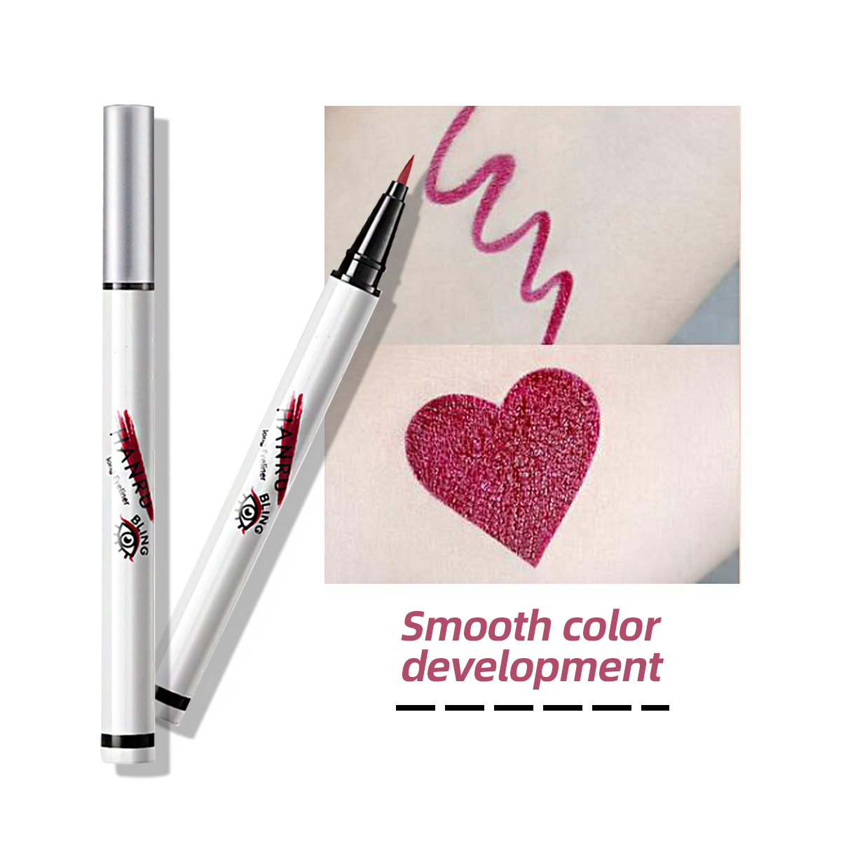 LAMUSELAND Big Eyes Waterproof Sweat-proof and Long-lasting Quick-drying Non-fading Smoothing Liquid Eyeliner 1g H706 | BigBuy360 - bigbuy360.vn