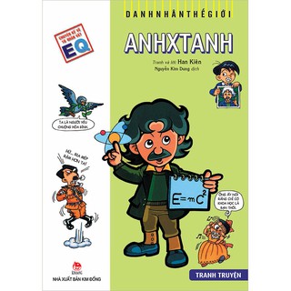 Truyện Tranh Danh Nhan Thế Giới Anhxtanh Albert Einstein Nxb Kim đồng Sach Thiếu Nhi Thichmuasach Com