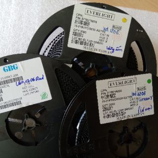 LED dán SMD 1206 các màu ( dây 10 con)