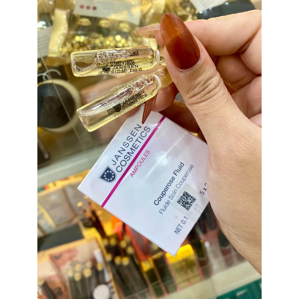 Tinh chất phục hồi, giảm đỏ xử lý giãn mao mạch - Janssen Couperose Fluid