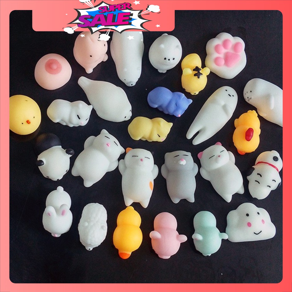 [Giá Sốc] [Rẻ] Mochi Squishy kute , bóp cực đã [HN]