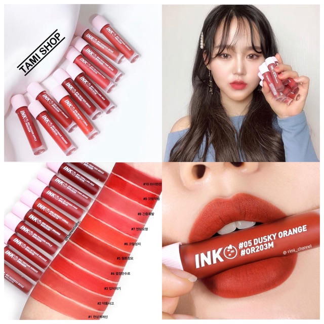 [ MÀU MỚI 16/17 ] SON PERIPERA INK MATTE BLUR TINT