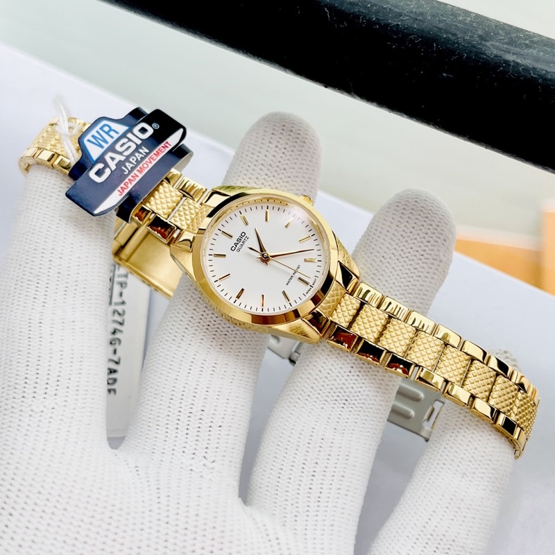 Đồng hồ kim nữ dây thép Casio LTP 1274 new 2020 | BigBuy360 - bigbuy360.vn