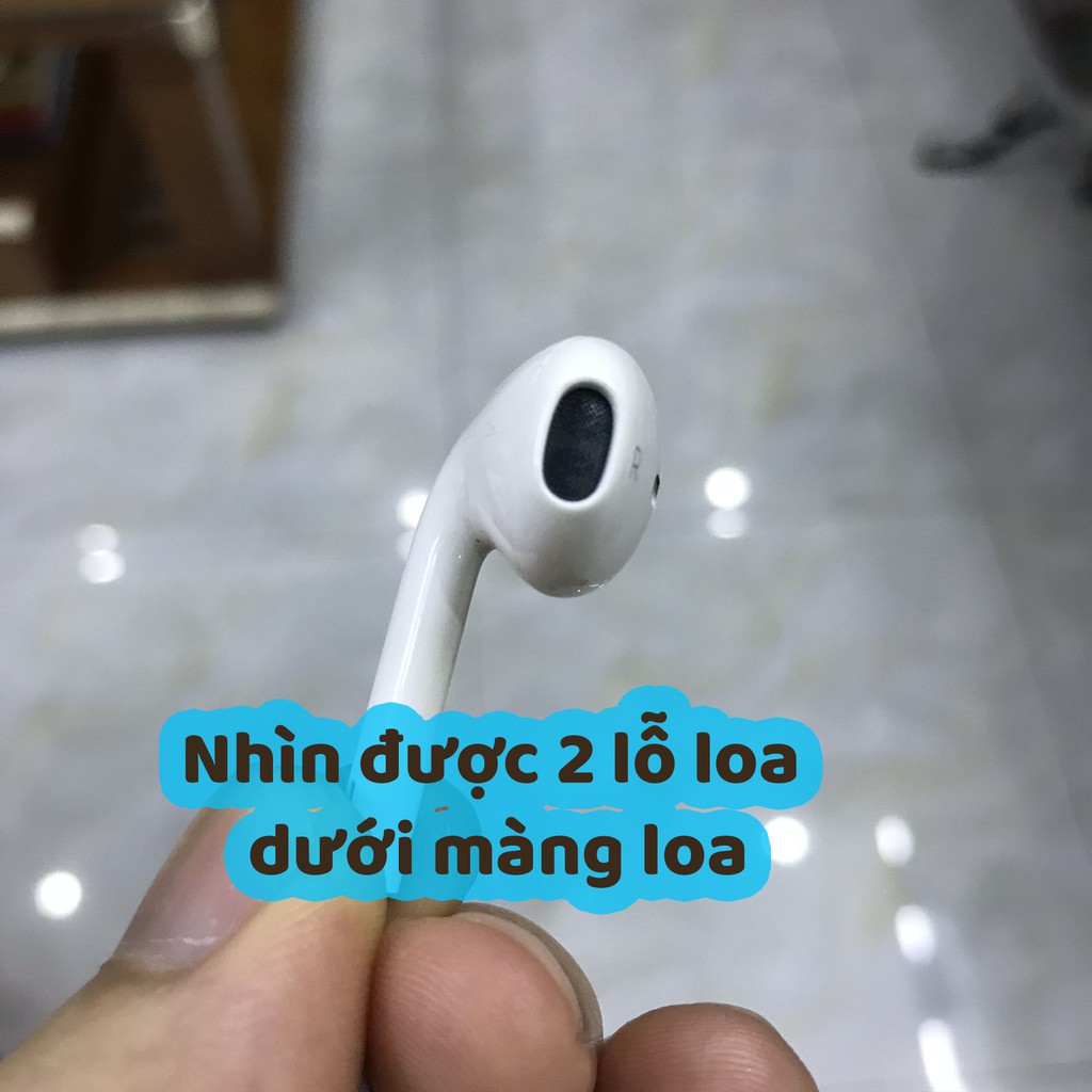 (XẢ KHO) Tai nghe iPhone chân tròn chính hãng 100%