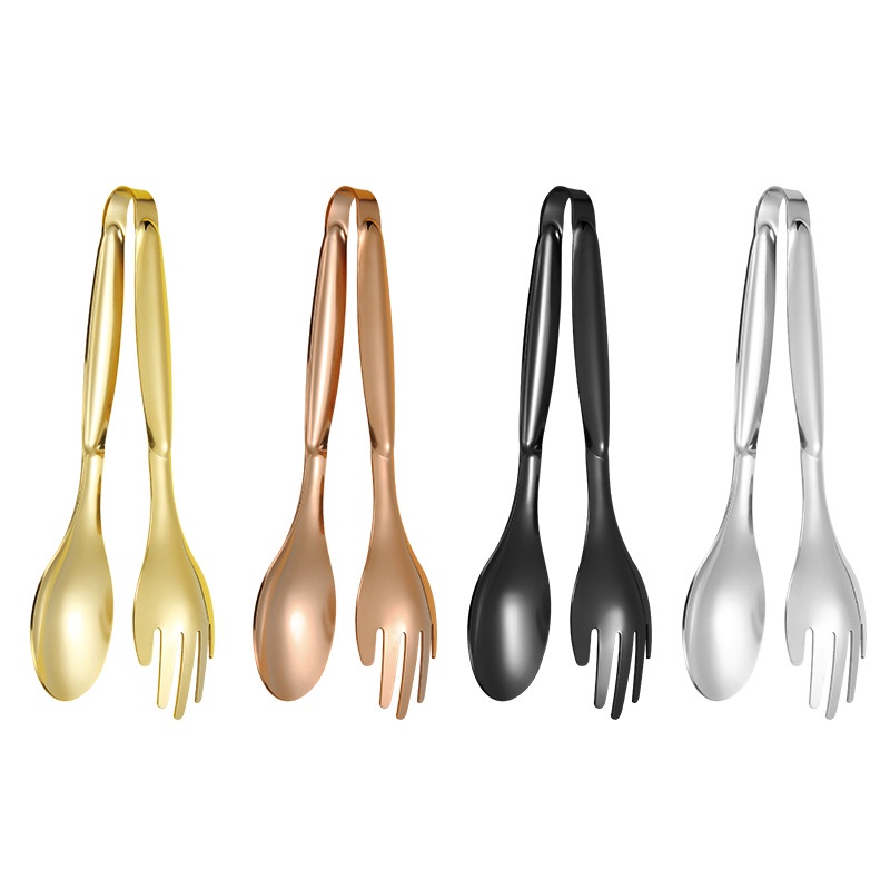 Kẹp Gắp Thức Ăn Bằng Thép Không Gỉ Thiết Kế Mới Độc Đáo Cho Nhà Bếp