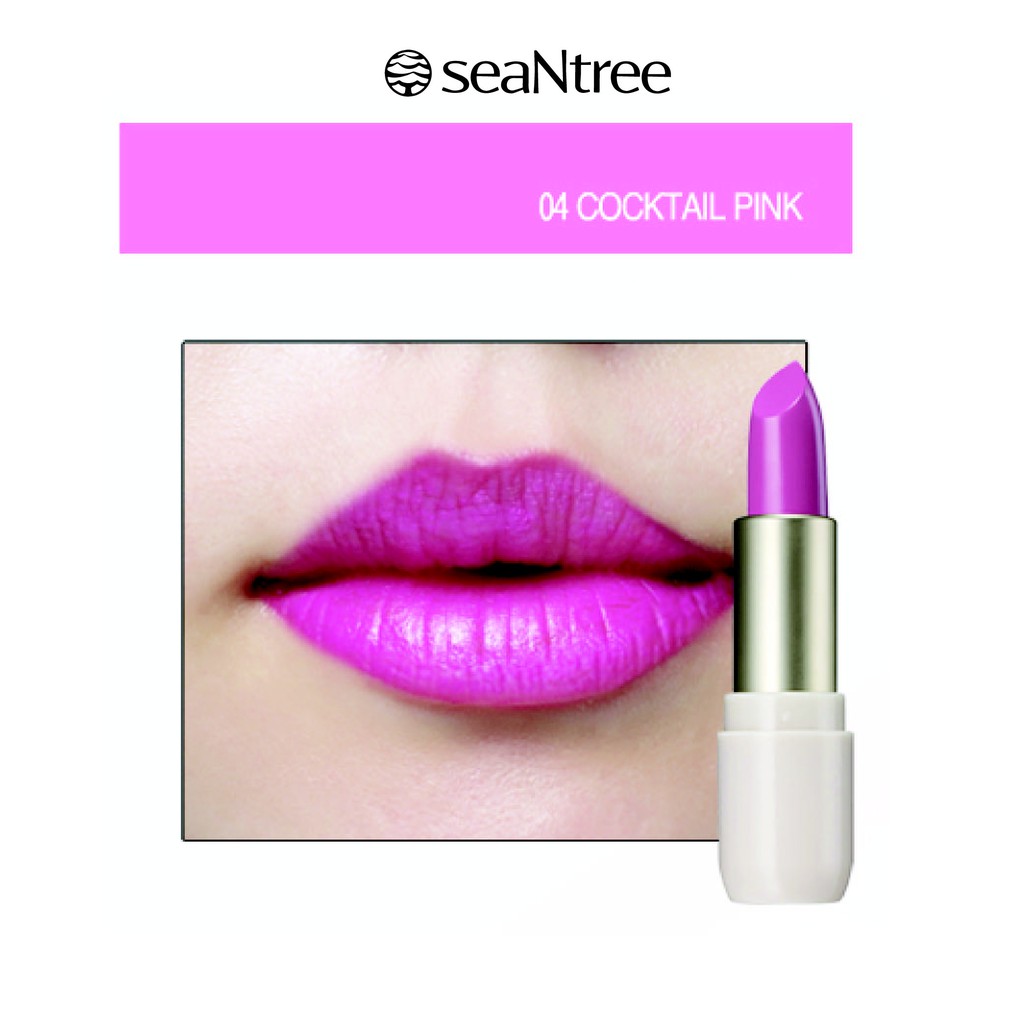 Son lâu trôi có dưỡng SEANTREE LOVELY GIRL LIPSTICK 3.2g | BigBuy360 - bigbuy360.vn