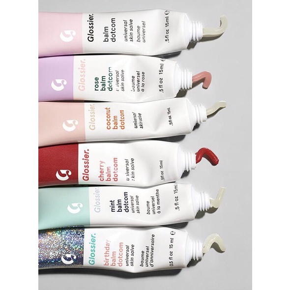 Son Dưỡng Glossier Balm Dotcom đủ các mùi