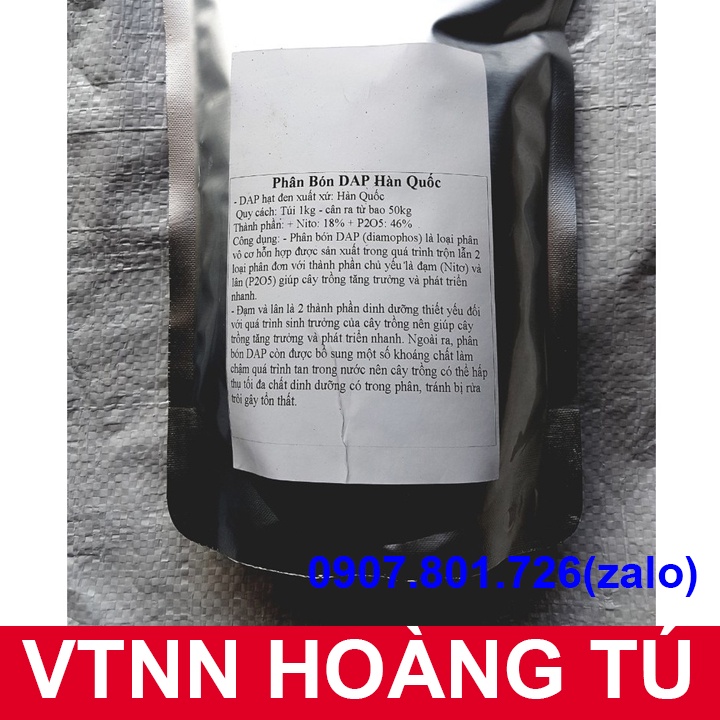 Phân DAP 18-46-0 Hàn Quốc gói 1Kg